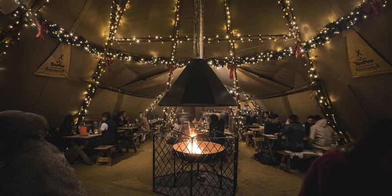 Inside Tipi